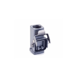 Capot 3A, Alliage de zinc moulé, acier inoxydable, IP65, Sortie verticale, M20